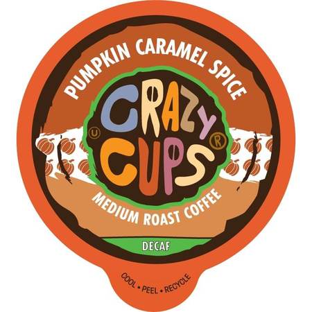 CRAZY CUPS Crazy Cups Flavored Coffee Decaf Pumpkin Caramel Spice-80 Ct WM-CC-D-PumpkinCaramel-80